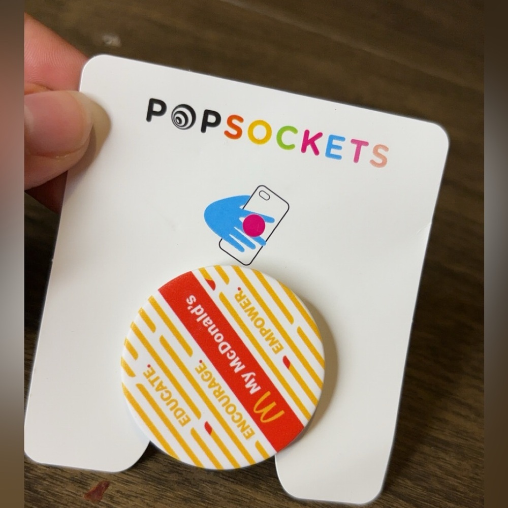 McDonalds popsocket